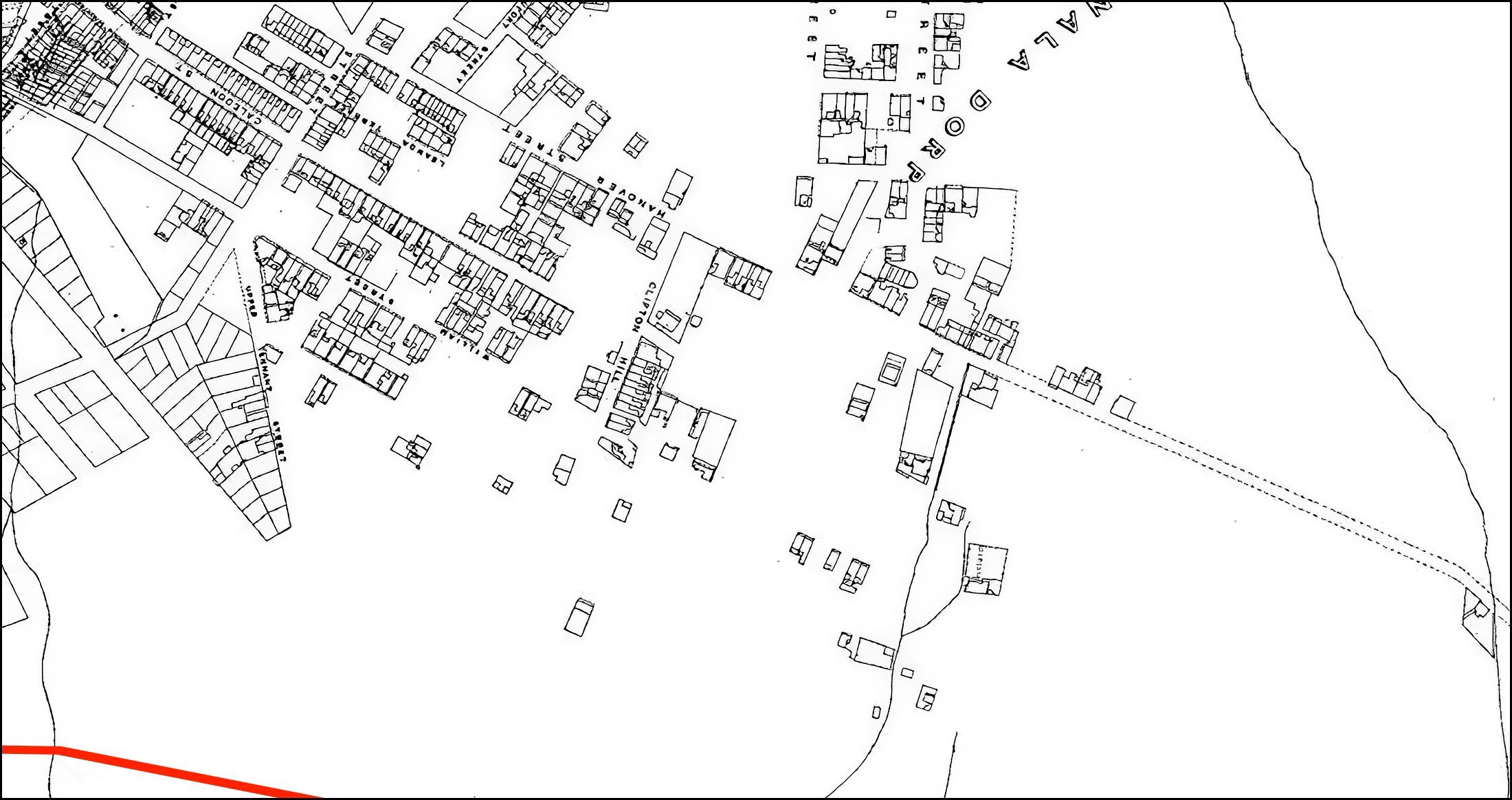 Figure 4. District Six detail, 1862