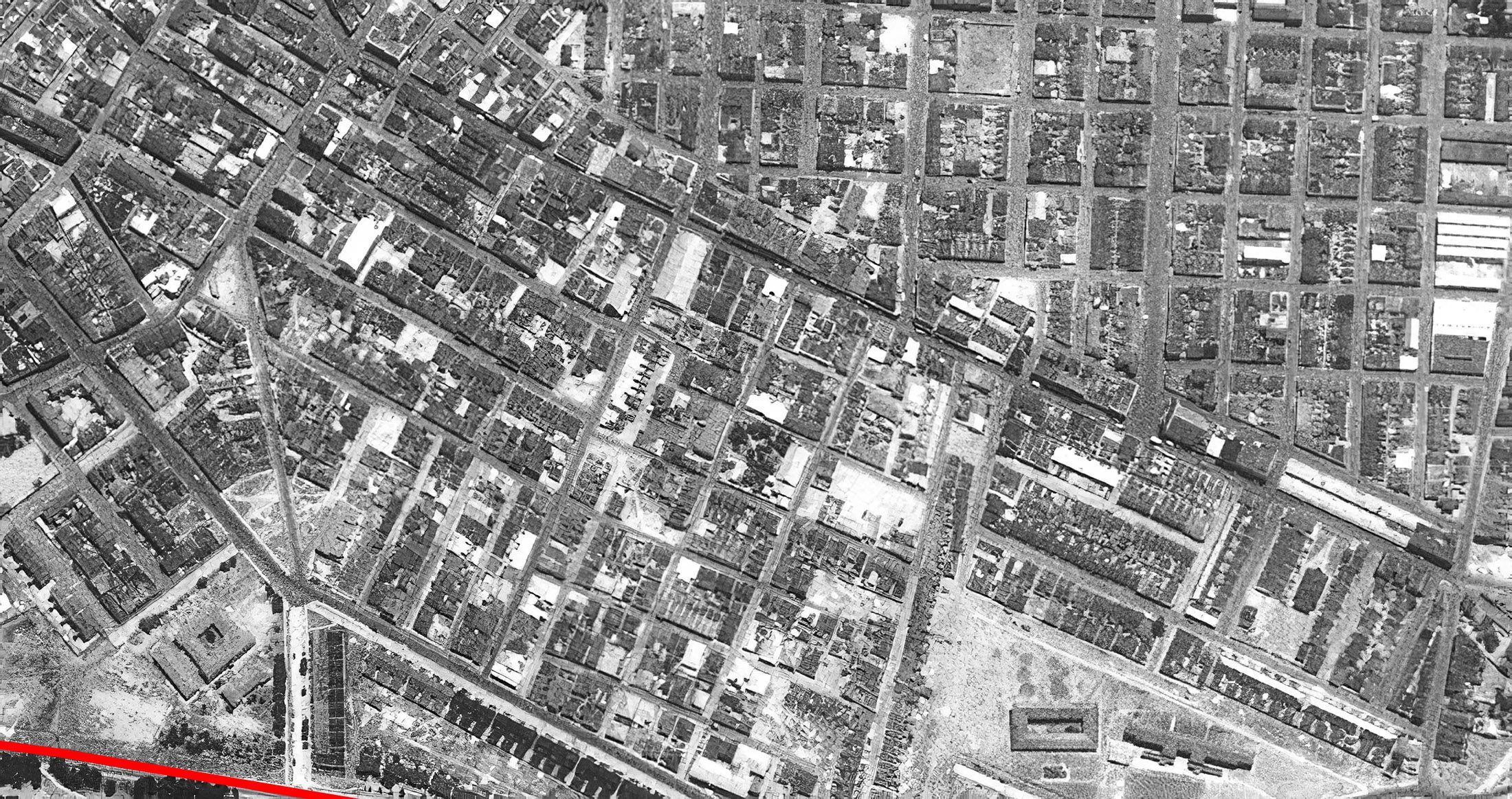 Figure 9. District Six detail, 1953.